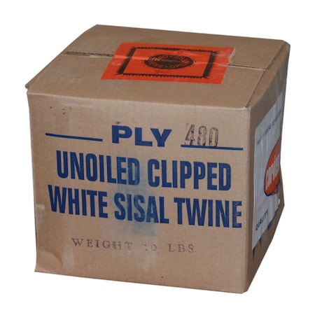 T.W. Evans Cordage Co. 1/8. Dia x 2280 ft. 2-Ply 480 Sisal Twine TUBE 34-202